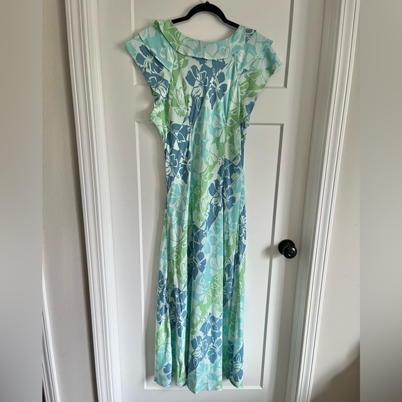 Vintage Hilo Hattie Floral Dress Large - Picture 6 of 15